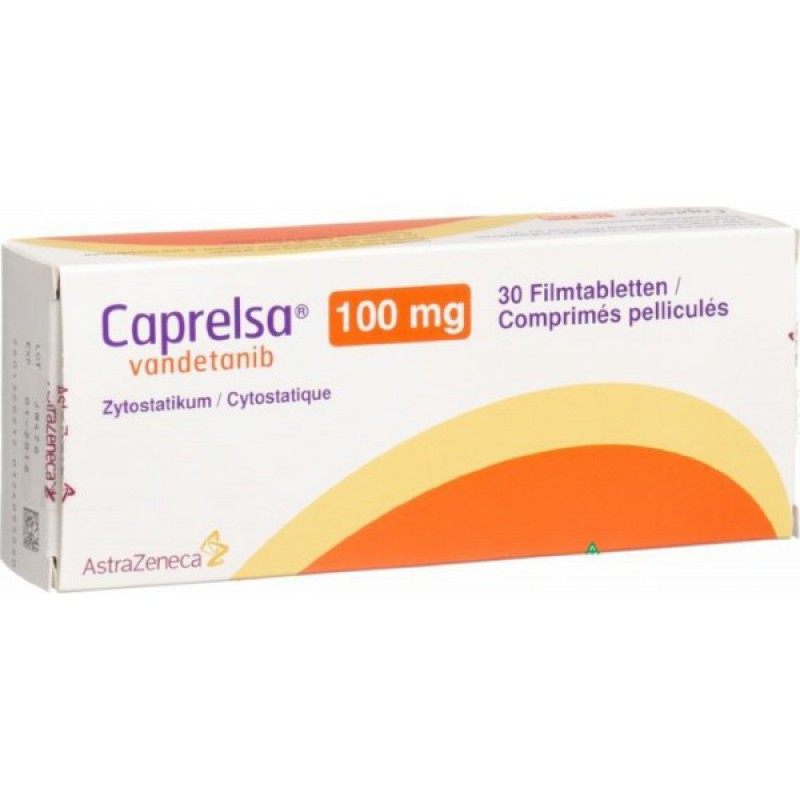 Капрелса Caprelsa (Вандетаниб) 100 мг/30 таблеток