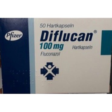 Купить Дифлюкан Diflucan 100 мг/100 капсул в Москве
