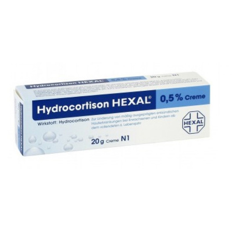 Гидрокортизон Hydrocortison Hexal 0.5% Creme /30 g 