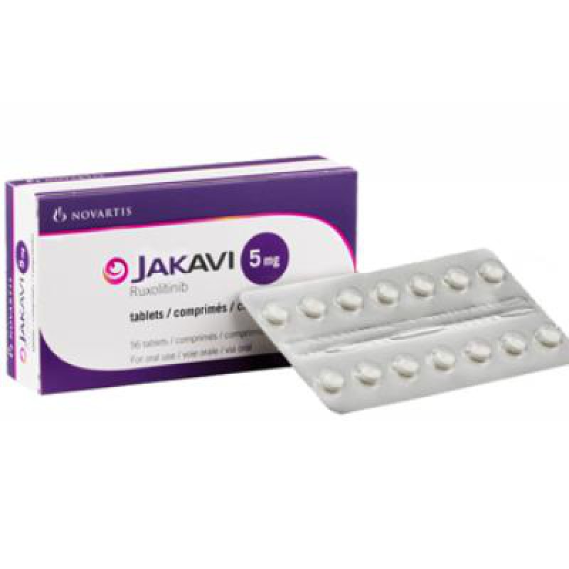 Джакави Jakavi (Руксолитиниб Ruxolitinib) 5 мг/56 таблеток
