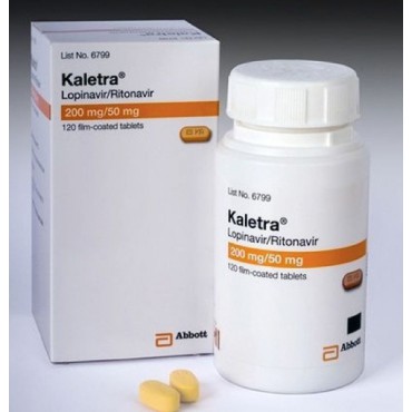 Купить Калетра Kaletra 200 mg/50 Mg/ 120 Шт в Москве