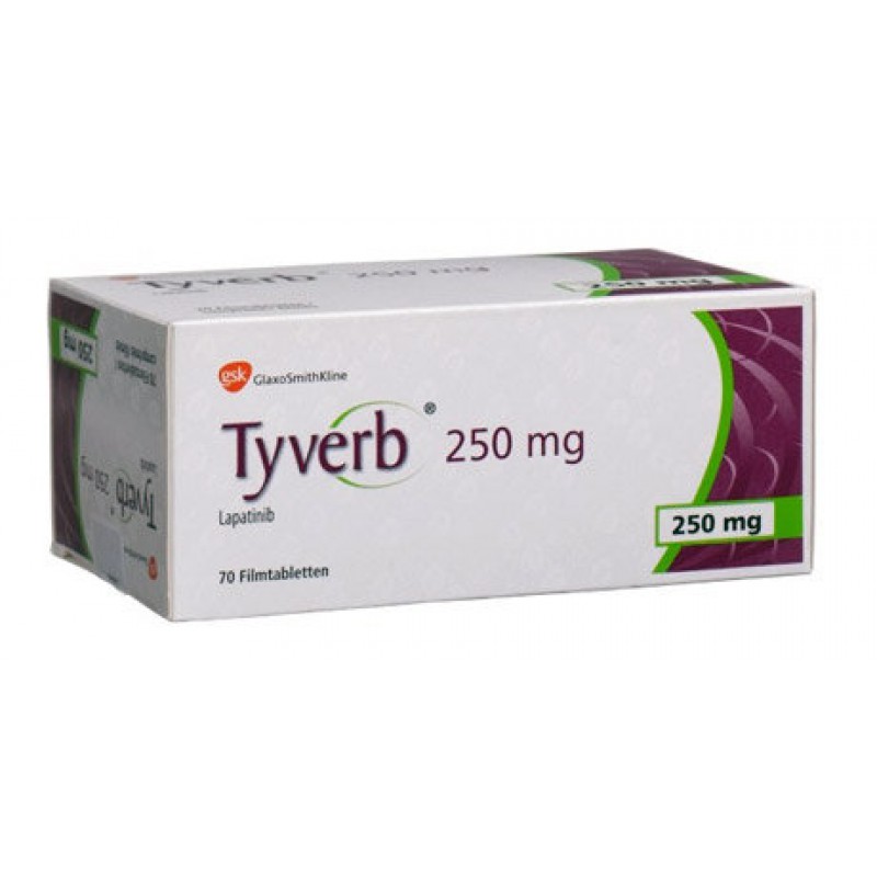 Тайверб Tyverb 250 мг/70 таблеток