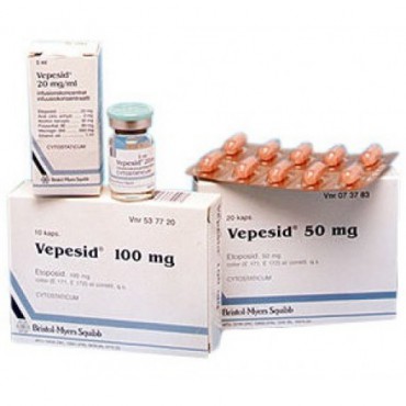 Купить Вепезид Vepesid 100 мг/10 капсул в Москве