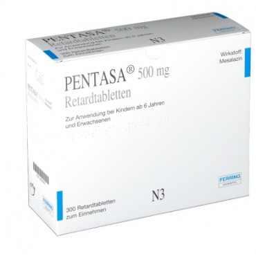 Купить Пентаса Pentasa 500 мг/100 таблеток в Москве