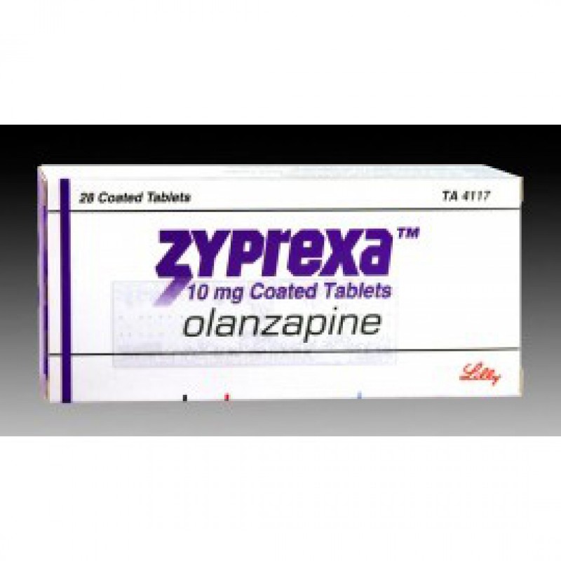 Зипрекса Zyprexa 20 MG (Olanzapine) 28X20MG