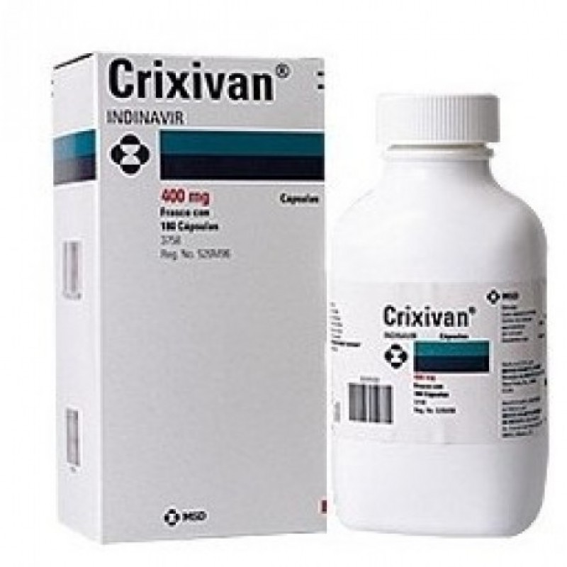 Криксиван Crixivan 400 мг/180 капсул