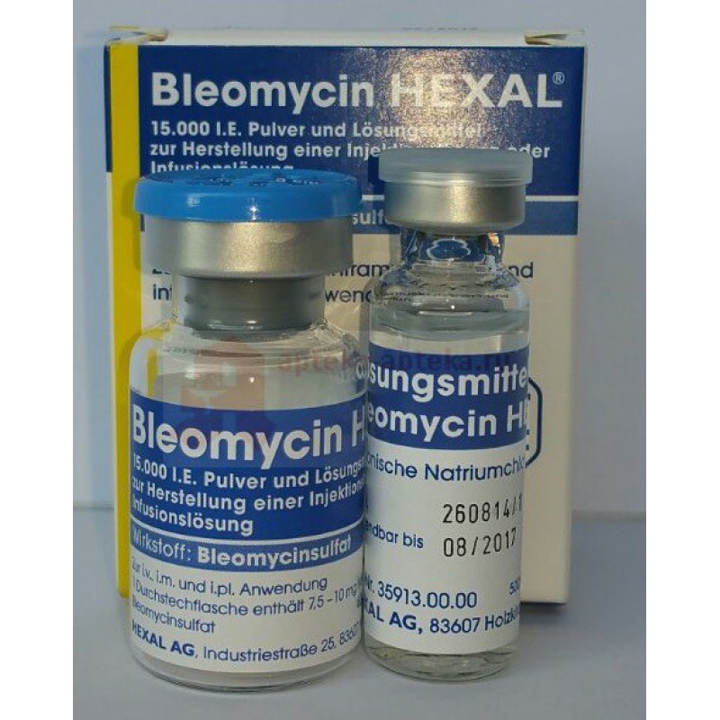 Блеомицин Bleomycin 1 флакон