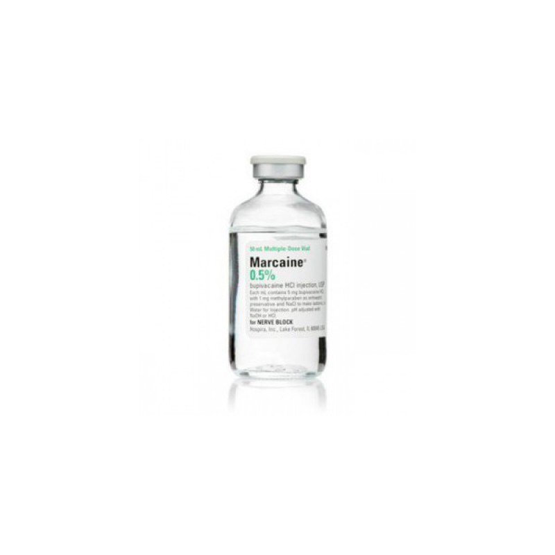 Бупивакаин (Маркаин) Bupivacain (Marcaine) 0,5% 5х10 мл  