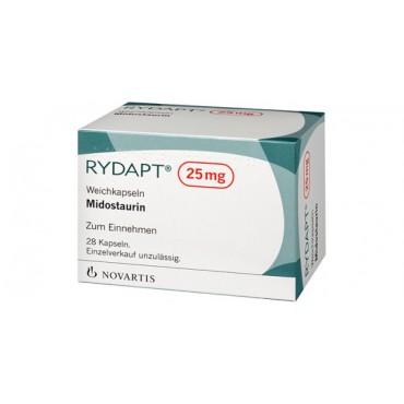 Купить Райдапт (Мидостаурин) RYDAPT  25 мг/4X28 капсул в Москве