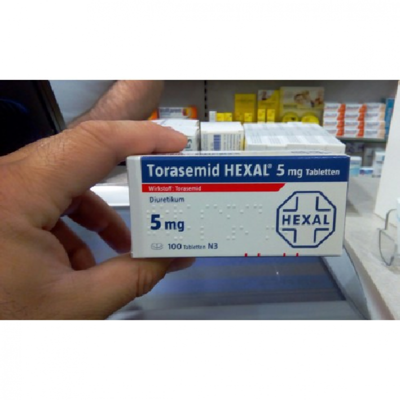 Торасемид TORASEMID 5 mg - 100 Шт